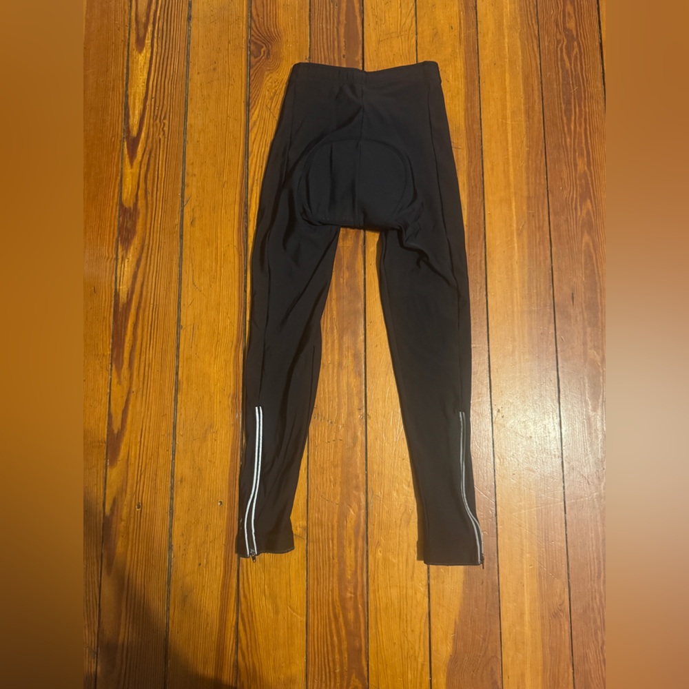 Danskin Women’s Biker Pants with White Reflective Stripes